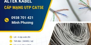 Cáp mạng không chống nhiễu UTP CAT5e giá tốt cho camera và internet