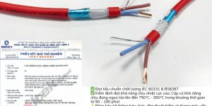 Cáp tín hiệu chống cháy chống nhiễu Altek kabel 2x0.75/2x1.0/2x1.5/2x2.5
