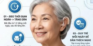 TẬP LÀM QUEN VỚI MÁY TRỢ THÍNH – KHỞI ĐẦU ĐỂ NGHE RÕ TRỞ LẠI