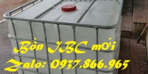 Bồn IBC tại Hà Nội, Bồn nhựa cũ, tank 1000l cũ và mới