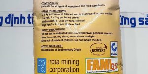 ROTAMIN – Khoáng trộn &amp; tạt cao cấp, ngừa cong thân, đục cơ, giúp tôm cứng vỏ