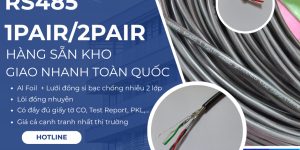 Cáp tín hiệu RS485 – truyền xa, chống nhiễu cực tốt