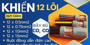 Cáp Điều Khiển 12 Lõi ALTEK KABEL - Truyền Tín Hiệu Ổn Định