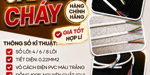 Cáp Báo Cháy ALTEK KABEL 4/6/8 Lõi