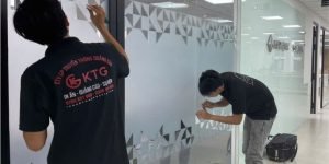 THI CÔNG DÁN DECAL KÍNH
