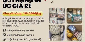 Gửi hàng đi Úc giá rẻ chỉ có TVE