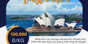Gửi hàng đi Úc giá rẻ siêu nhanh