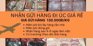 Em nhận vận chuyển hàng đi Úc giá rẻ chỉ từ 1xx.000đ/kg