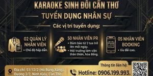 ✨ [TUYỂN DỤNG] – GIA NHẬP TEAM SINH ĐÔI CẦN THƠ, THU NHẬP ĐỘT PHÁ!