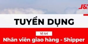 J&amp;T Tuyển nhân viên giao hàng làm khu vực quận 10