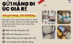 Gửi hàng đi Úc giá rẻ chỉ có TVE