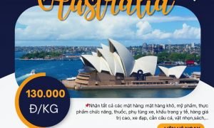 Gửi hàng đi Úc giá rẻ siêu nhanh