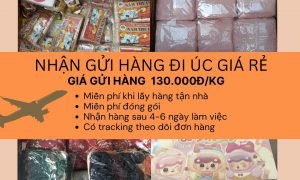 Em nhận vận chuyển hàng đi Úc giá rẻ chỉ từ 1xx.000đ/kg