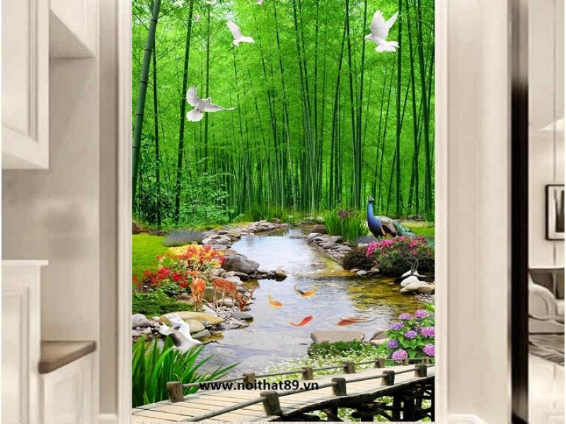 gach-tranh-rung-tre-dep-3d-phong-khach