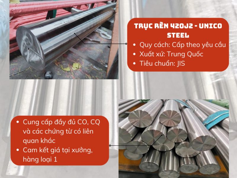 truc-ren-420j2-unico-steel