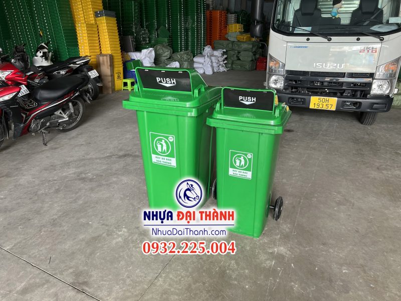 thung-rac-120l-nap-ho-mau-xanh-la