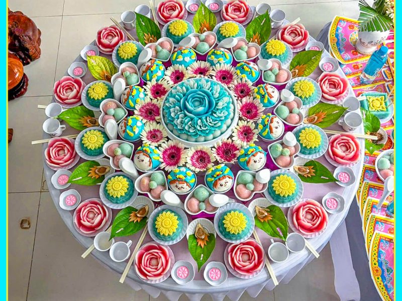 mam-cung-mu-mau-hong-diu-dang-binh-an-cho-be-yeu