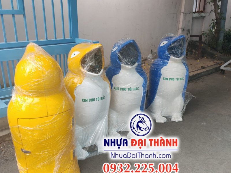 thung-rac-hinh-thu-sieu-xinh-nhua-dai-thanh