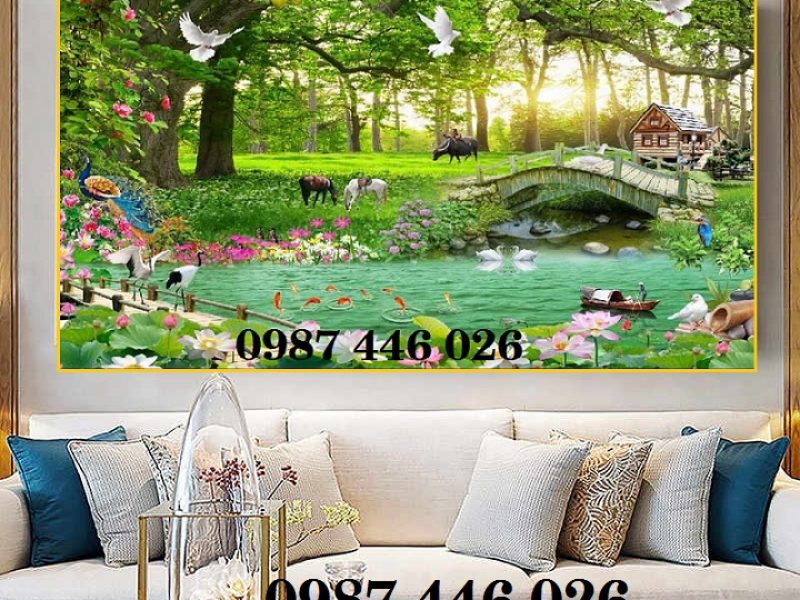 tranh-gach-op-tuong-tranh-thien-nhien-dep