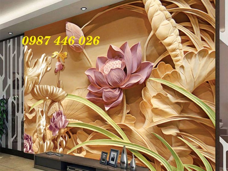 tranh-hoa-sen-gach-tranh-op-tuong-dep