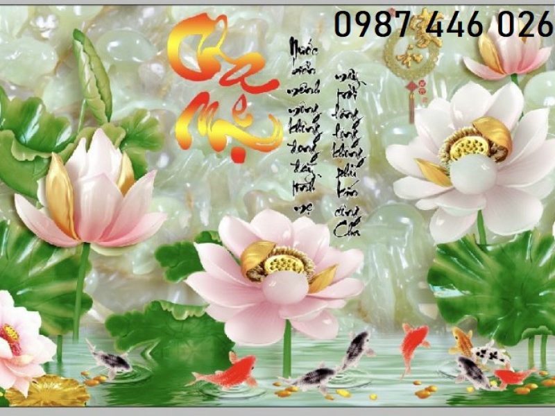 tranh-tuong-gach-tranh-hoa-sen-hp8792