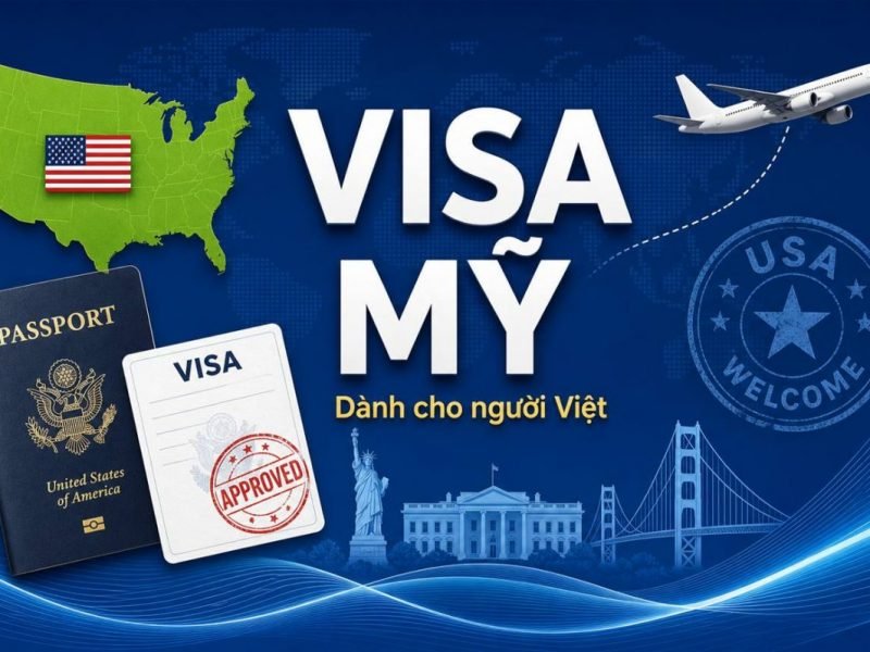 Visa Vào Mỹ Dành Cho Người Việt Nam — Hướng Dẫn Chi Tiết 2025–2026