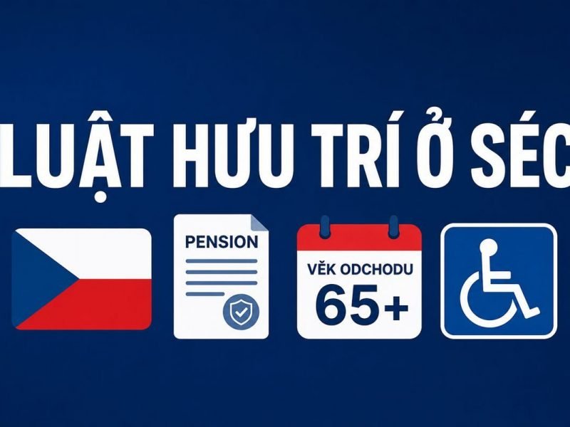 Luật hưu trí ở Séc: thời gian đóng BH, tuổi nghỉ hưu, hưu tàn tật, nơi nộp đơn — hướng dẫn người nước ngoài