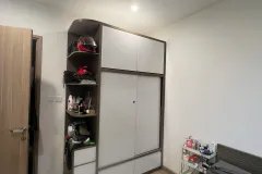 Căn hộ 43m² đã cải tạo thành 2 phòng ngủ, thiết kế thông minh, phù hợp gd trẻ