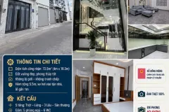 Nhà mới 5 tầng 72.5m² tại Bình Tân, Hồ Chí Minh