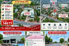 Bán 6.800m² đất mặt tiền Nguyễn Văn Khạ, Củ Chi
