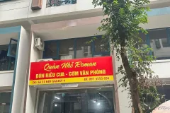 Sang nhượng quán cơm văn phòng tại Hà Đông, Hà Nội