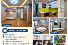 Bán căn hộ Ruby 3, 48m², 2PN, 2WC, Hà Nội