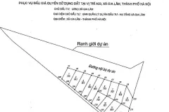 Đất đấu giá đẹp tại Gia Lâm, Hà Nội