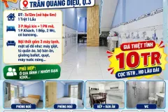 Cho thuê nhà nguyên căn 4PN tại Trần Quang Diệu, Q3