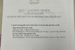Bán dãy nhà cho thuê tại Gò Vấp; Thành phố Hồ Chí Minh