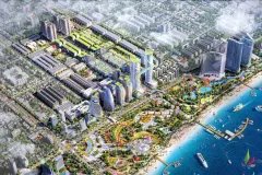 Bán nhà phố 4 tầng tại Khu đô thị Biển Bình Sơn, Ninh Thuận