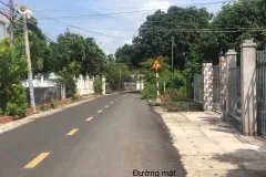 Bán đất hai mặt tiền đường nhựa nở hậu