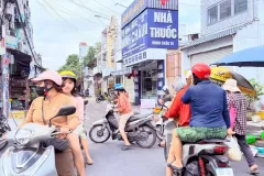 Nhà mới mặt tiền 5,3mx25m gần chợ Hiệp Thành, Q12