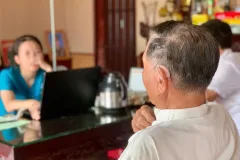 Cầu trượt ngoài trời cho trẻ nhỏ tại Vĩnh Long