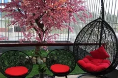 Bàn ghế mây nhựa trang trí ngoại thất tại TP. Hồ Chí Minh