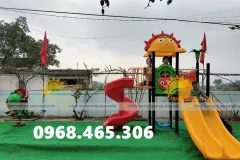 Bộ cầu trượt ngoài trời chất lượng; cao cho trẻ em tại Khánh Hòa