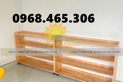 Kệ gỗ mầm non chất lượng tại TP.HCM
