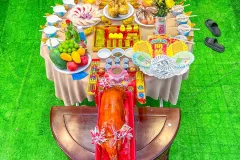 Mâm lễ khai trương Tâm Phúc tại Cần Thơ