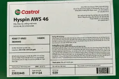 Dầu Thủy Lực Castrol Hyspin AWS 46 Chính Hãng tại TP.HCM