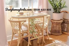 Bàn ghế mây uống trà tại TP. Hồ Chí Minh