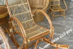 Ghế bập bênh mây tự nhiên giá rẻ tại TP.HCM