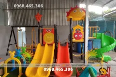 Cầu trượt trẻ em cho khu vui chơi tại Nghệ An