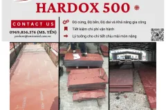Bán thép Hardox chống mài mòn tại TP. Hồ Chí Minh