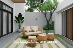 Bàn ghế sofa mây nhựa ngoài trời tại Thành phố Hồ Chí Minh