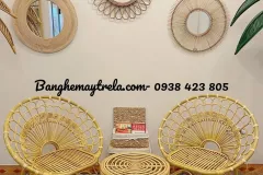 Ghế đơn mây tự nhiên cho phòng ngủ tại TP. Hồ Chí Minh